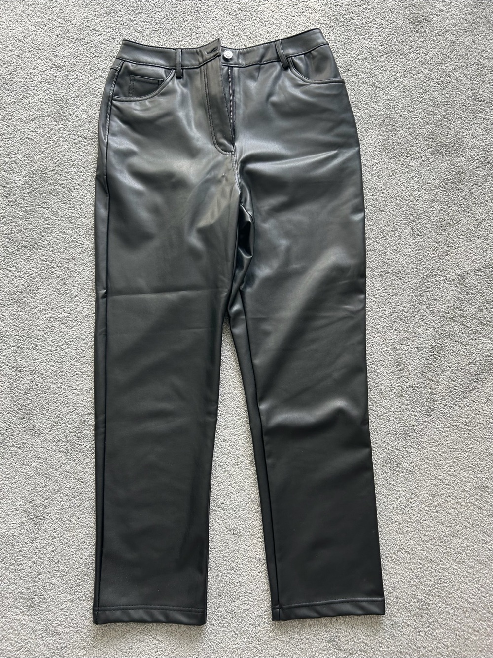 Design Lab Faux Leather Pants